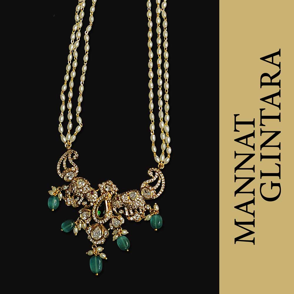 Emerald Bliss Pearl Mala