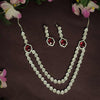 Two Layered Ruby Necklace Set