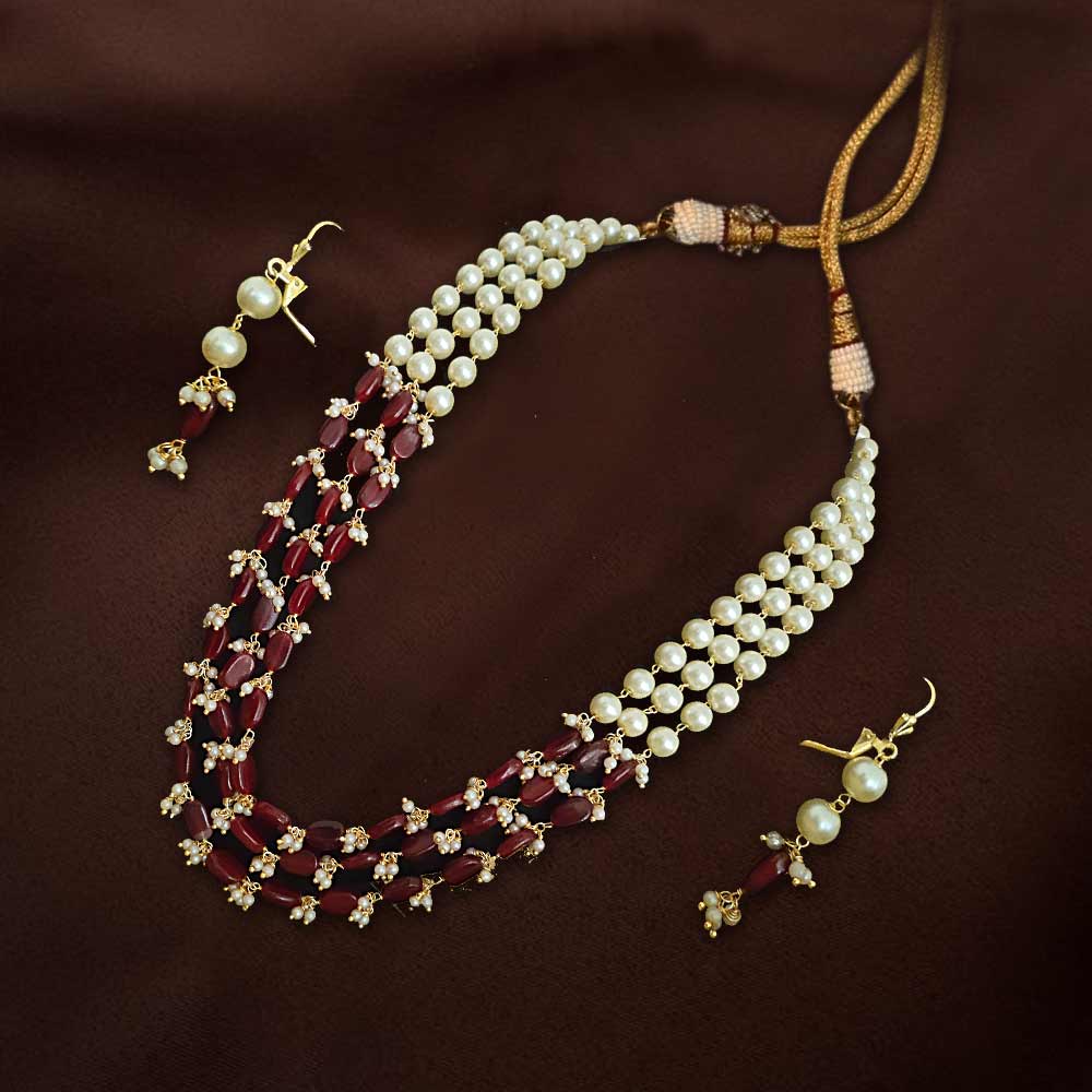 Chandani Pearl Ratan Haram Set
