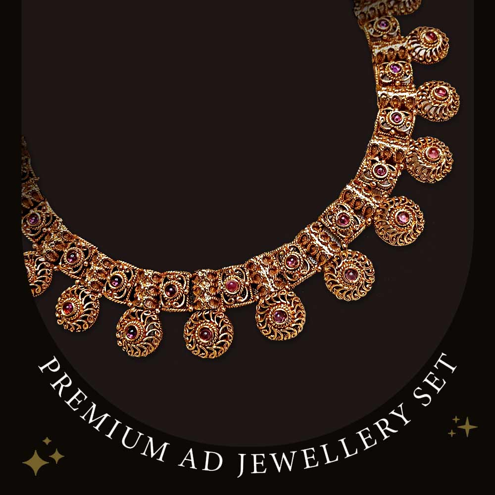 MG Royal Rajashtani Jadau Necklace Set