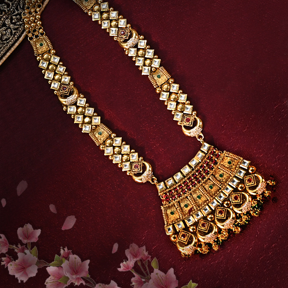 rajwadi jewellery set