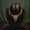 MG Royal Green Bead Necklace Set