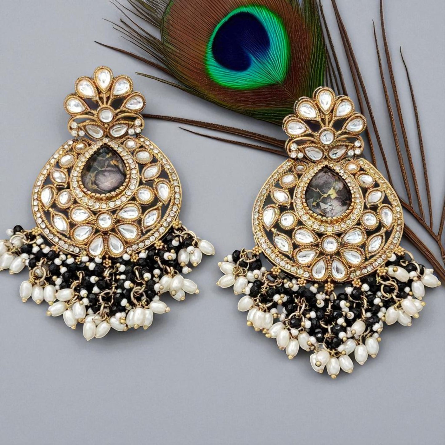 Black Velvet Heritage Earrings