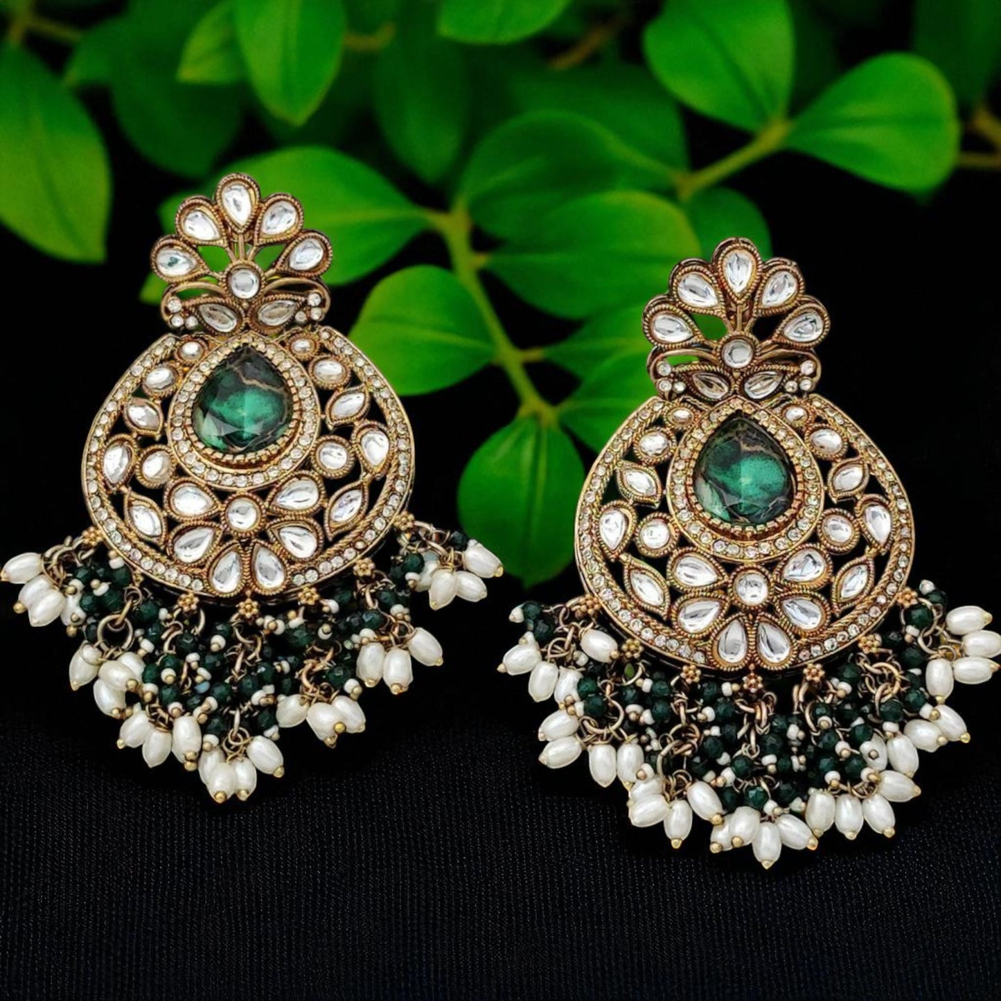 Emerald Glow Chandbalis