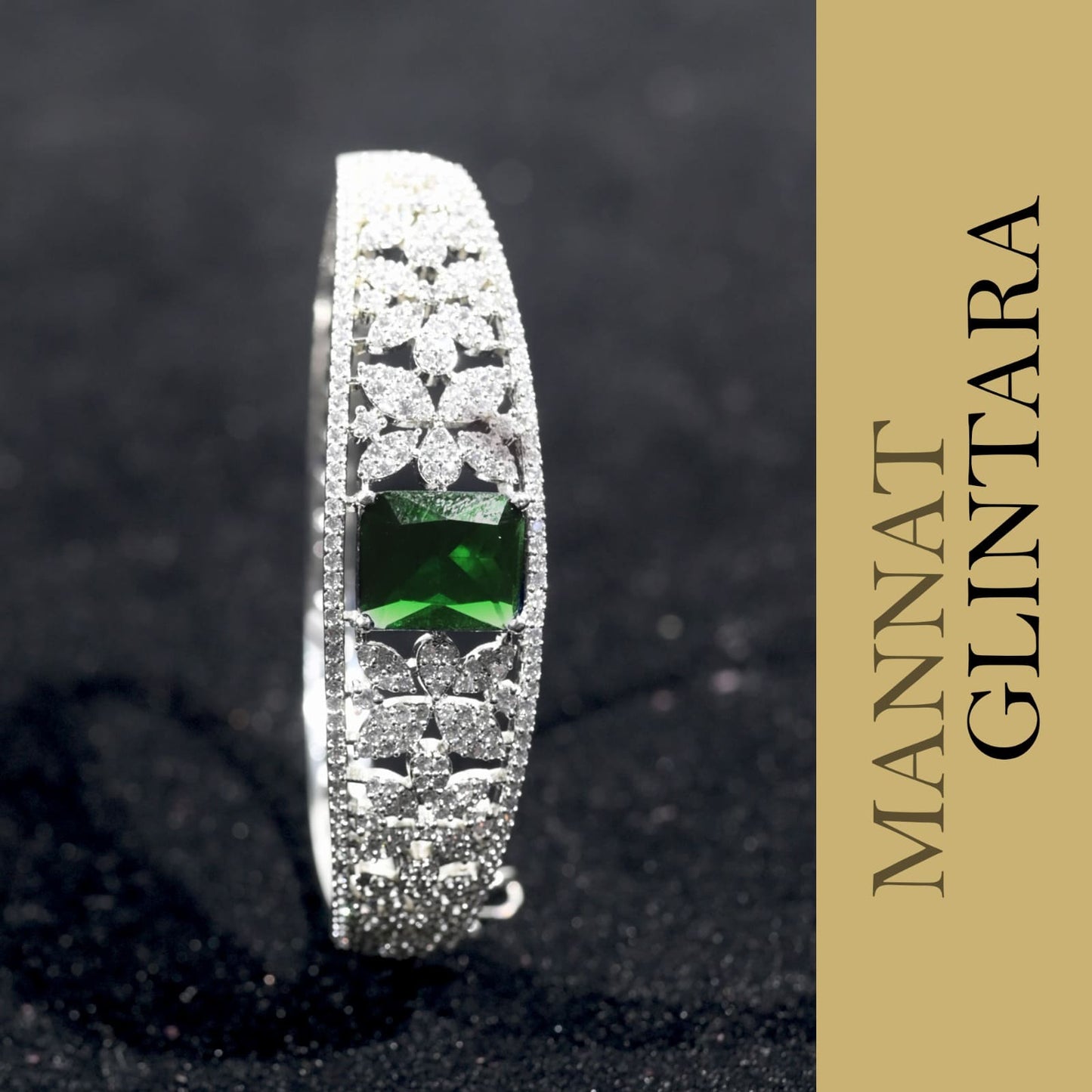 Emerald  Diamond Harmony Bracelet
