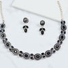Oxidized Statement Black colour Necklace Set