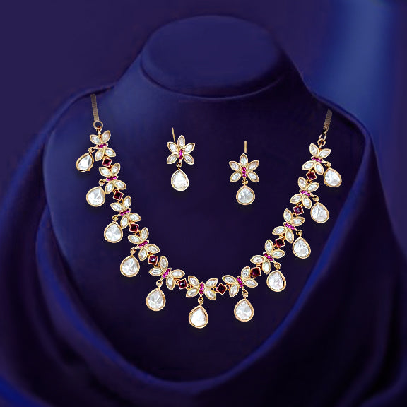 Shweta Kundan Necklace Set