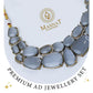 Moonstone Aura Necklace Set