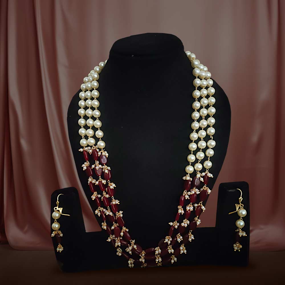 Chandani Pearl Ratan Haram Set
