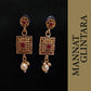 MG Padmimi Gold Tone Rani Haar Necklace Set