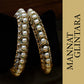 Premium Traditional Polki Pearl Splendor Bangles