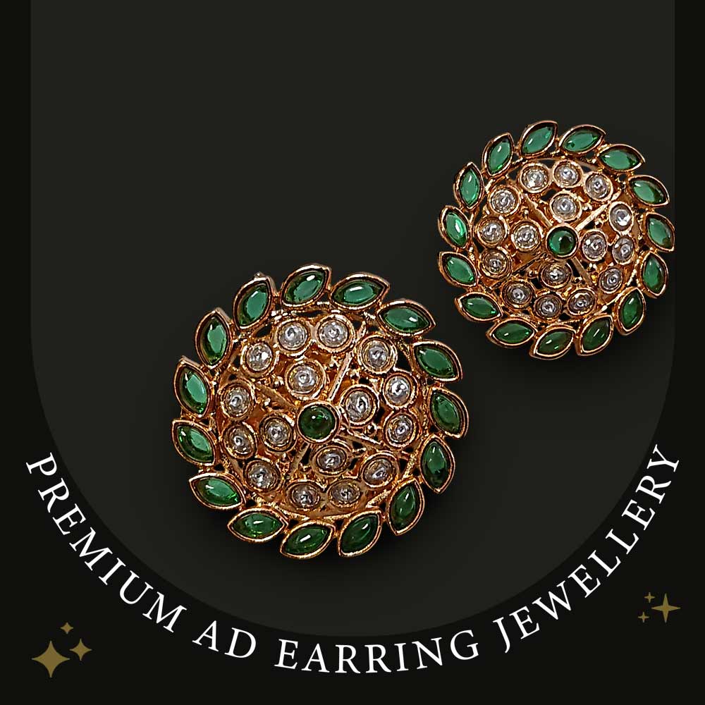 MG Evergreen Sparkle Studs