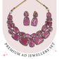 Pink Blossom Necklace Set