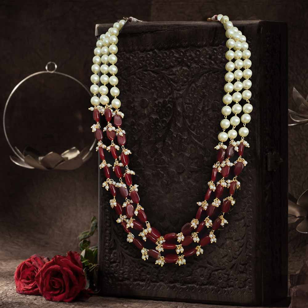 Chandani Pearl Ratan Haram Set