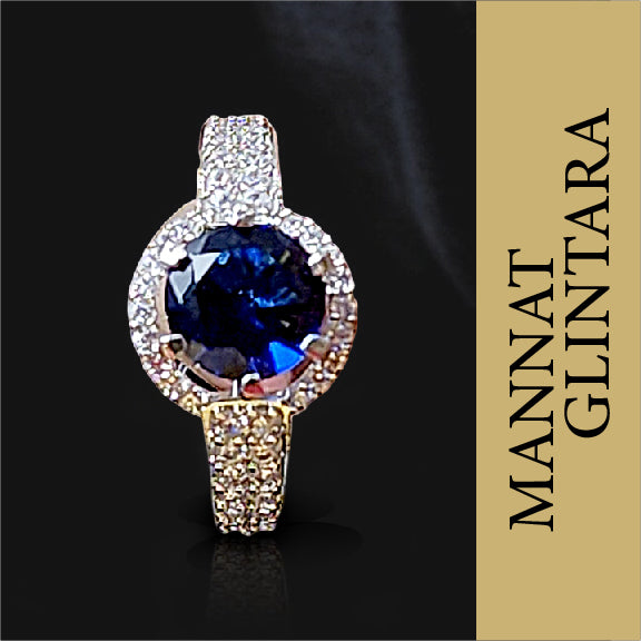 Shanaya Sapphire Designer Ring