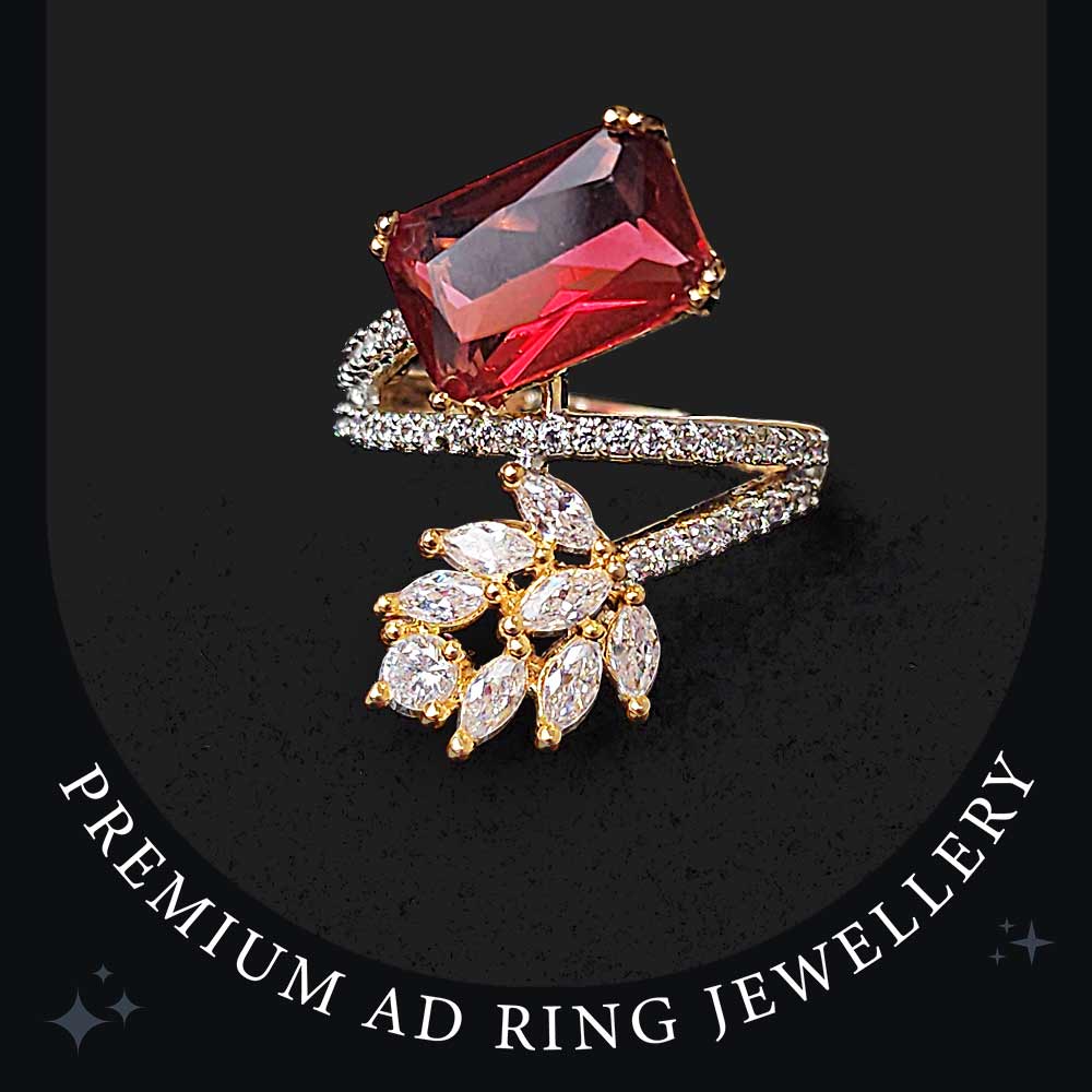 Ruby Twist Ring