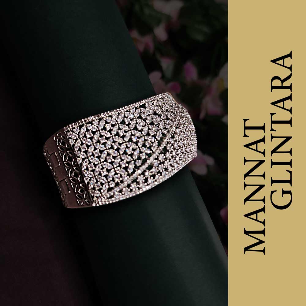 Glistening Glacier Cuff Bracelet