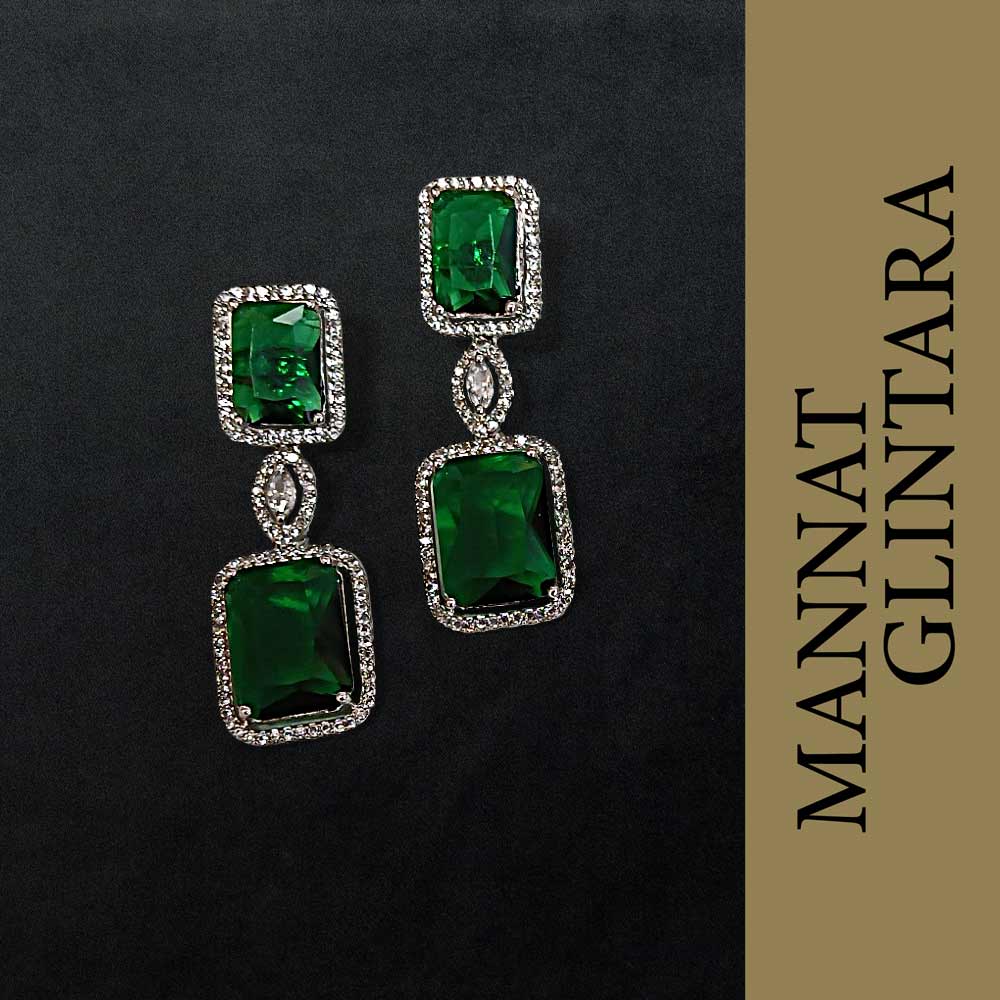 MG Regal Emerald AD Necklace Set
