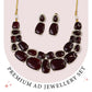 Wine Luxe Necklace Set