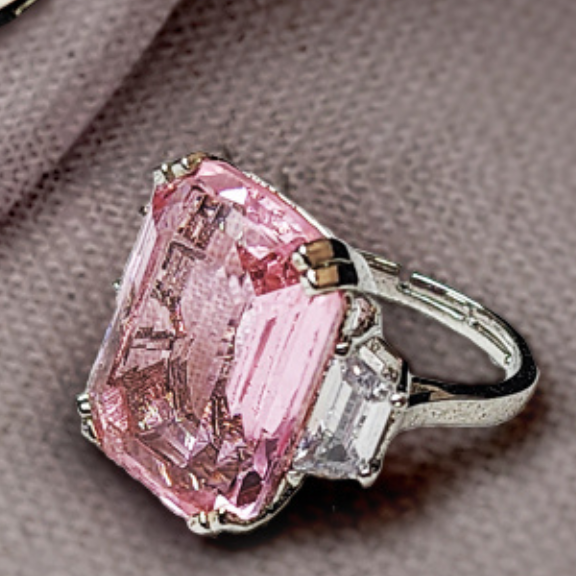 Rosé Gleam Ring