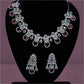 Charming Ruby Bliss Choker Necklace Set