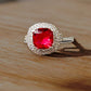 Ruby Crimson Royale Ring