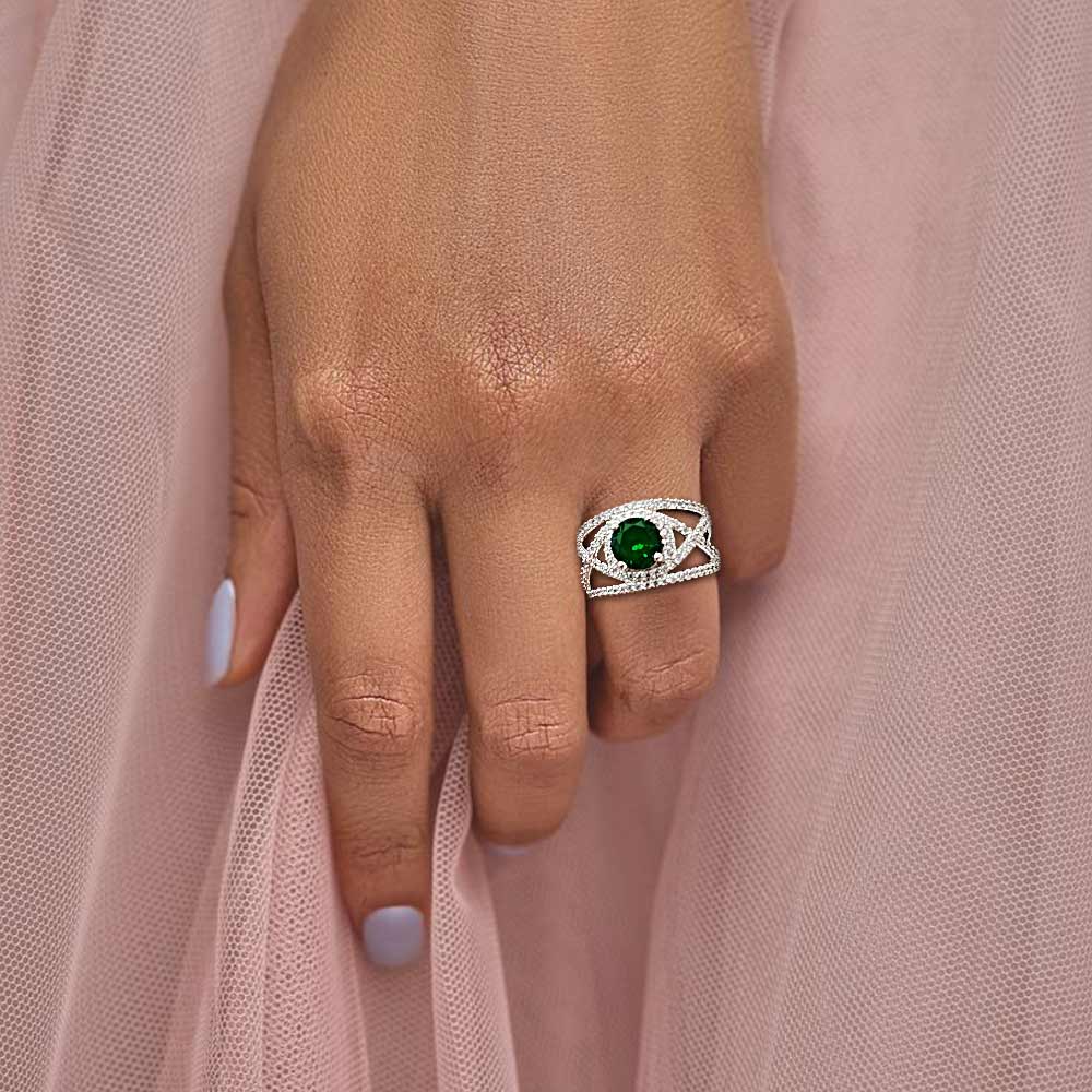 Emerald Whisper Ring