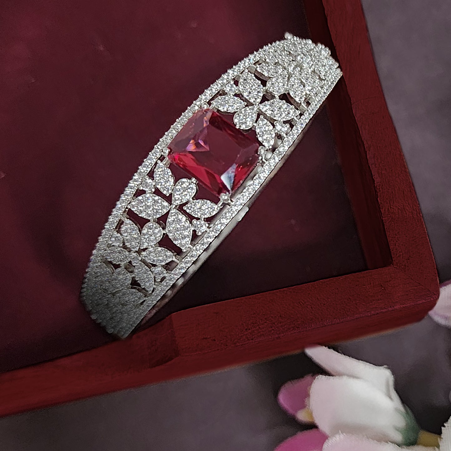 Ruby Diamond Harmony Premium AD Bracelet