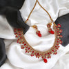 MG Ruby Drop Necklace Set