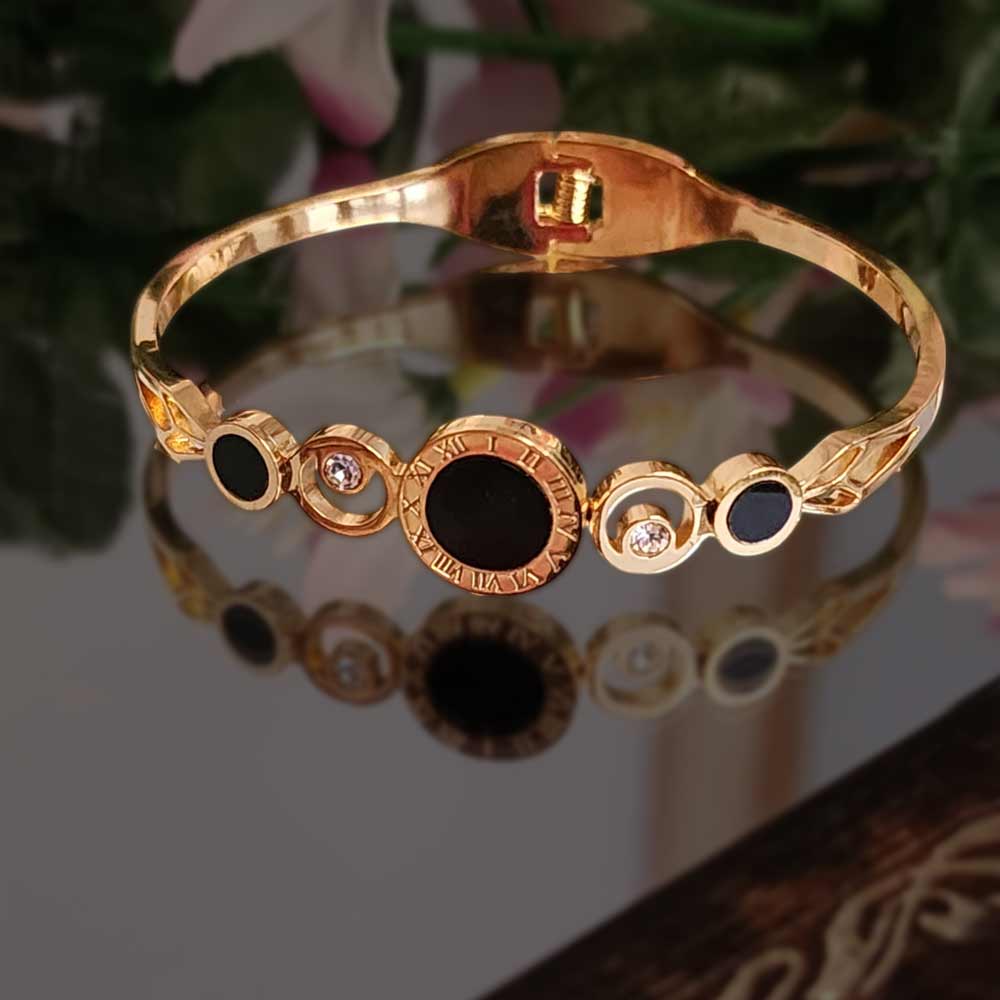Midnight Roman Cuff Bracelet