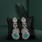 Mint Leaf Elegance Earrings