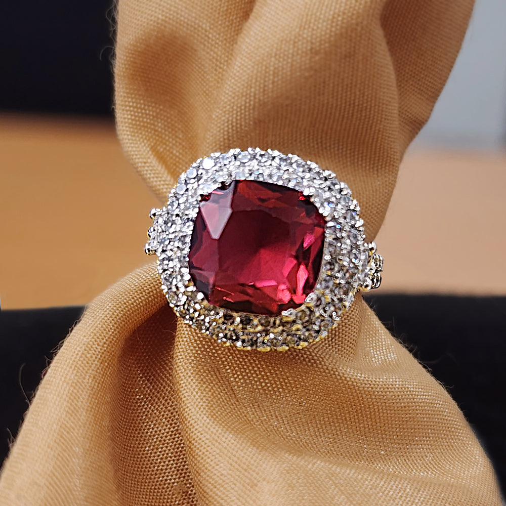 Ruby Crimson Royale Ring