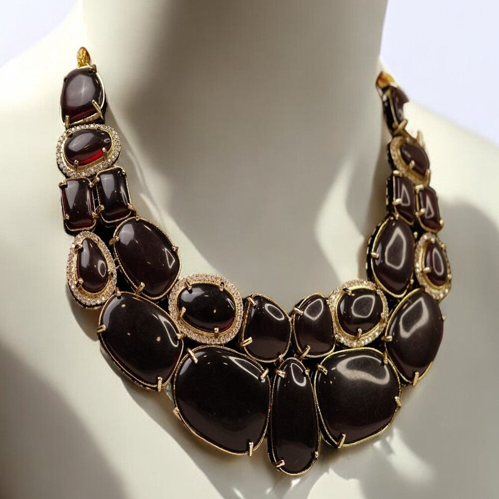 Wine Luxe Necklace Set