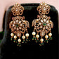 "MG Vanisha Green Beaded Victorian long Haram  Set"