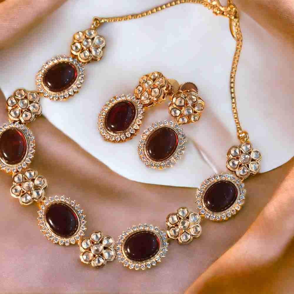 Anaya antique kundan Designer Set