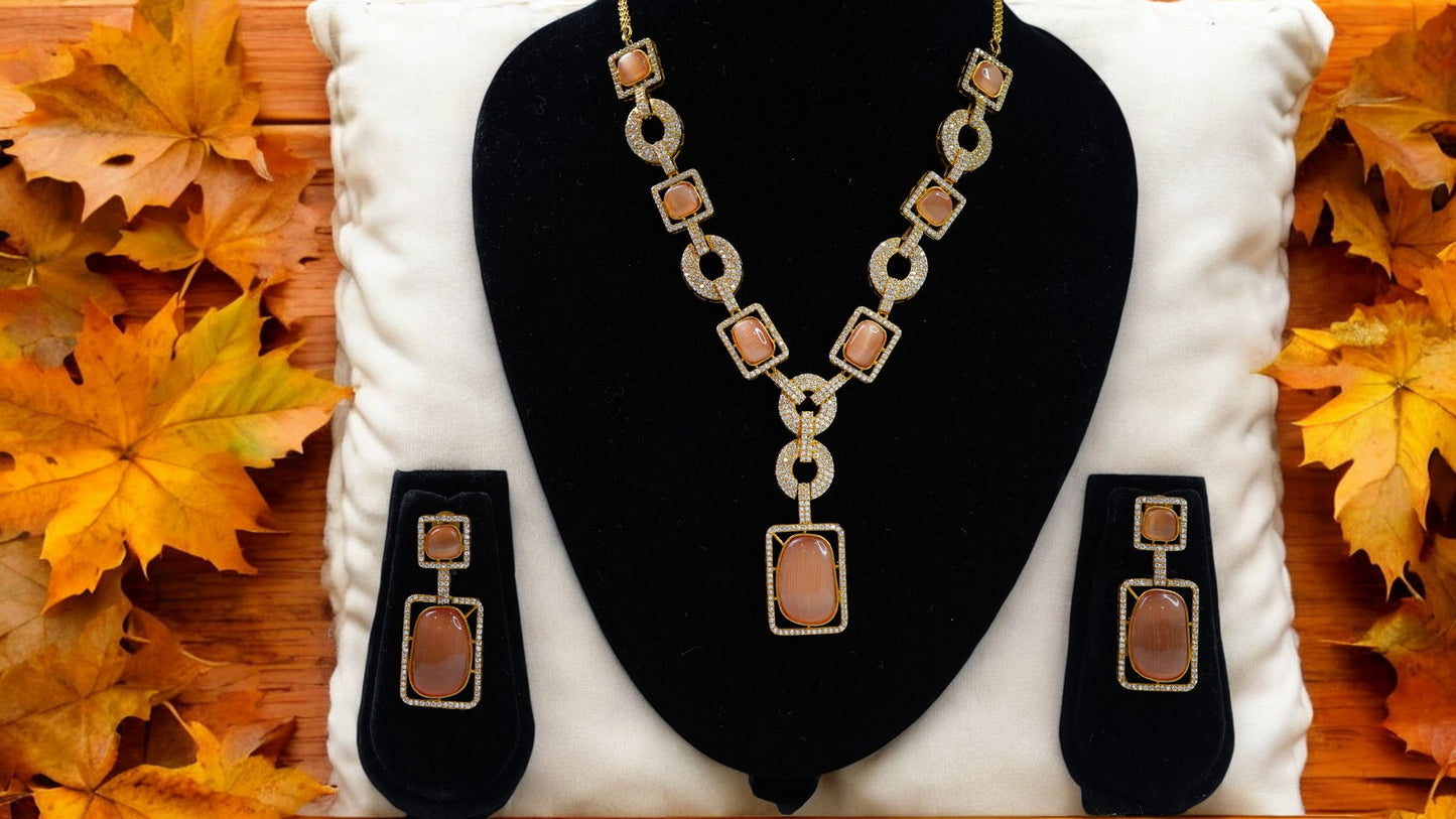 Autumn Ember Necklace Set