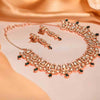 Crystal Brilliance Antique kundan necklace set