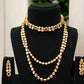 Eternal Splendor Antique Kundan Necklace Set