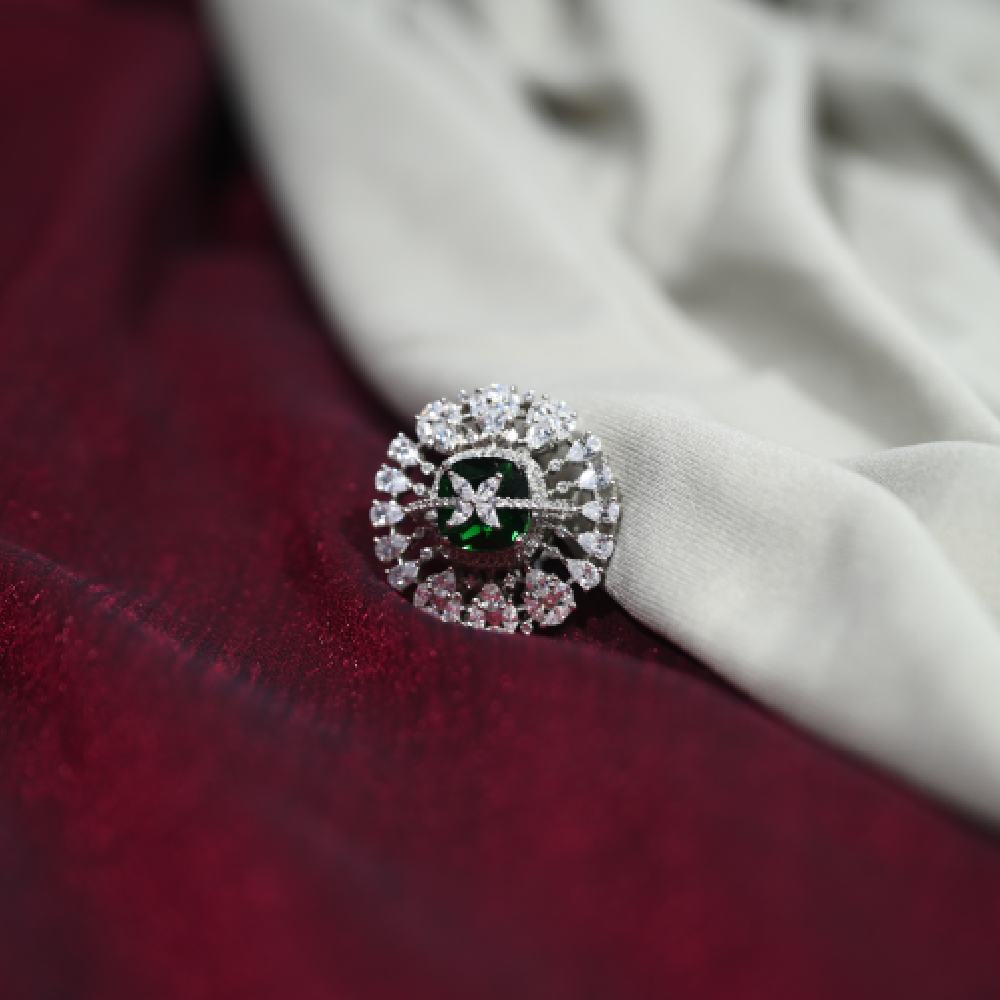 GleamGrace CZ ring