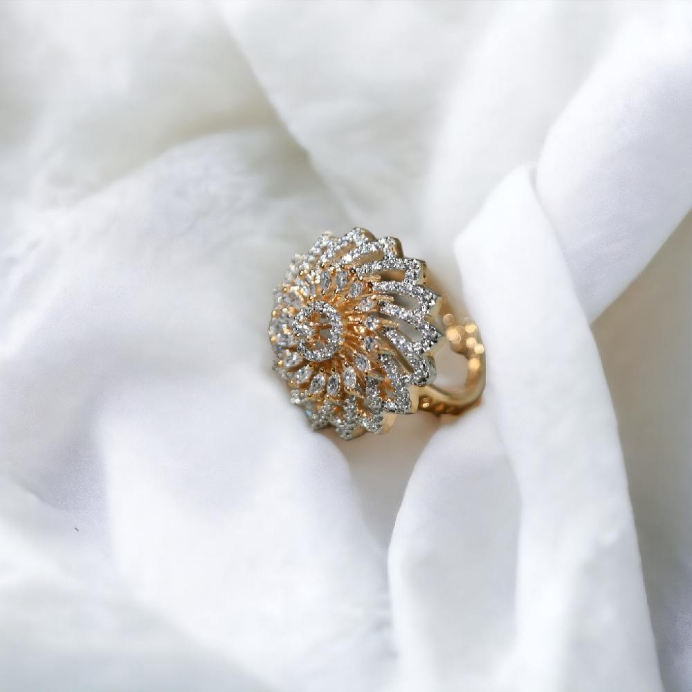 CelestialChic CZ Designer ring