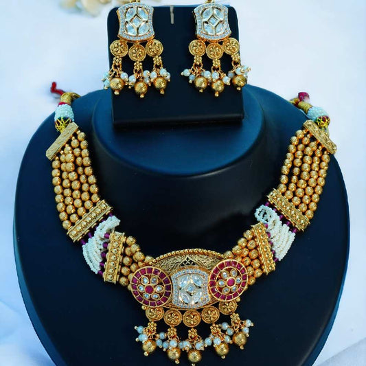 Jaipur Jewel Chokar set