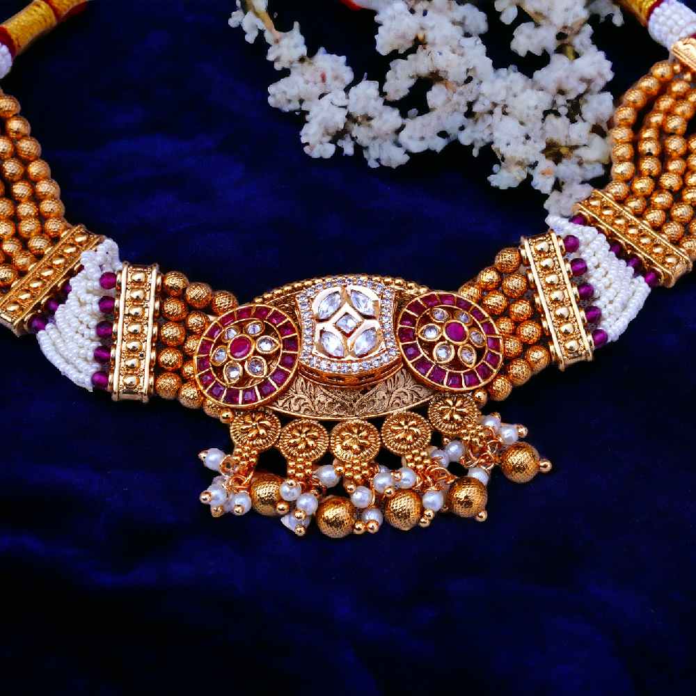 Jaipur Jewel Chokar set