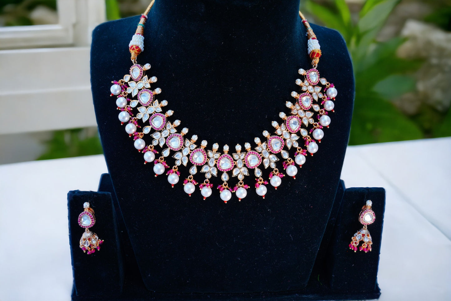 Exquisite Crafted Polki Designer set