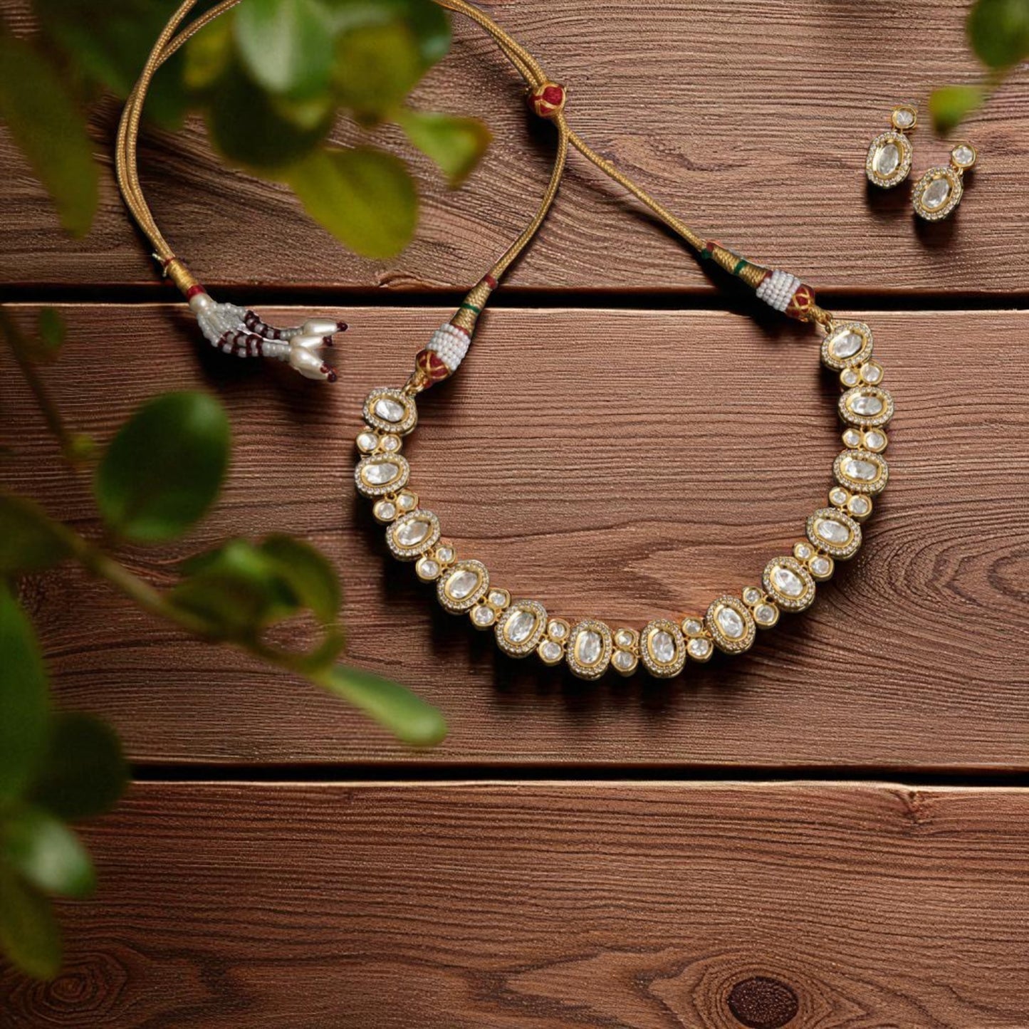 Eternal Spark Moissanite Short Necklace Set