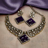 Purple Twilight Glamour Necklace