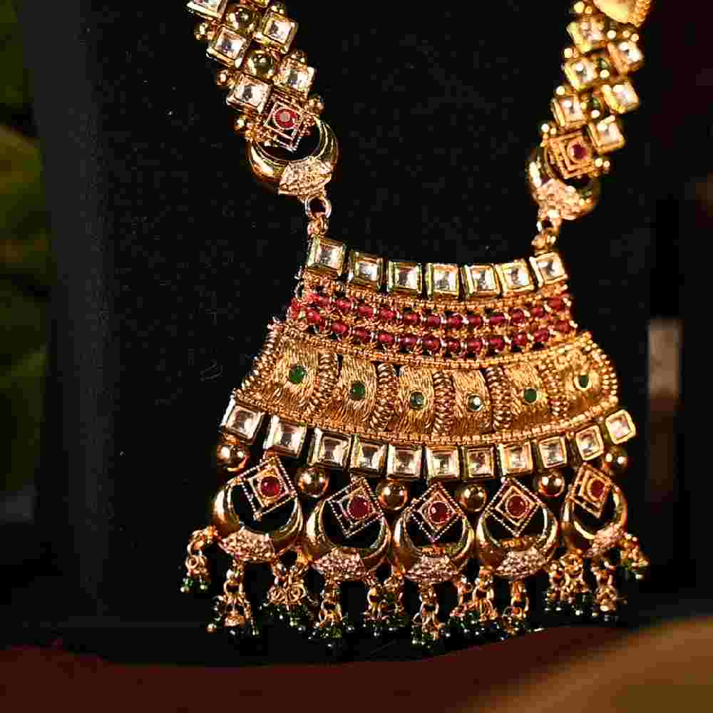 Padmavati Rajwadi Bridal Necklace set