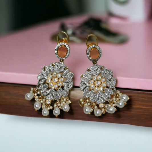 SparkleSculpt Diamonds earrings