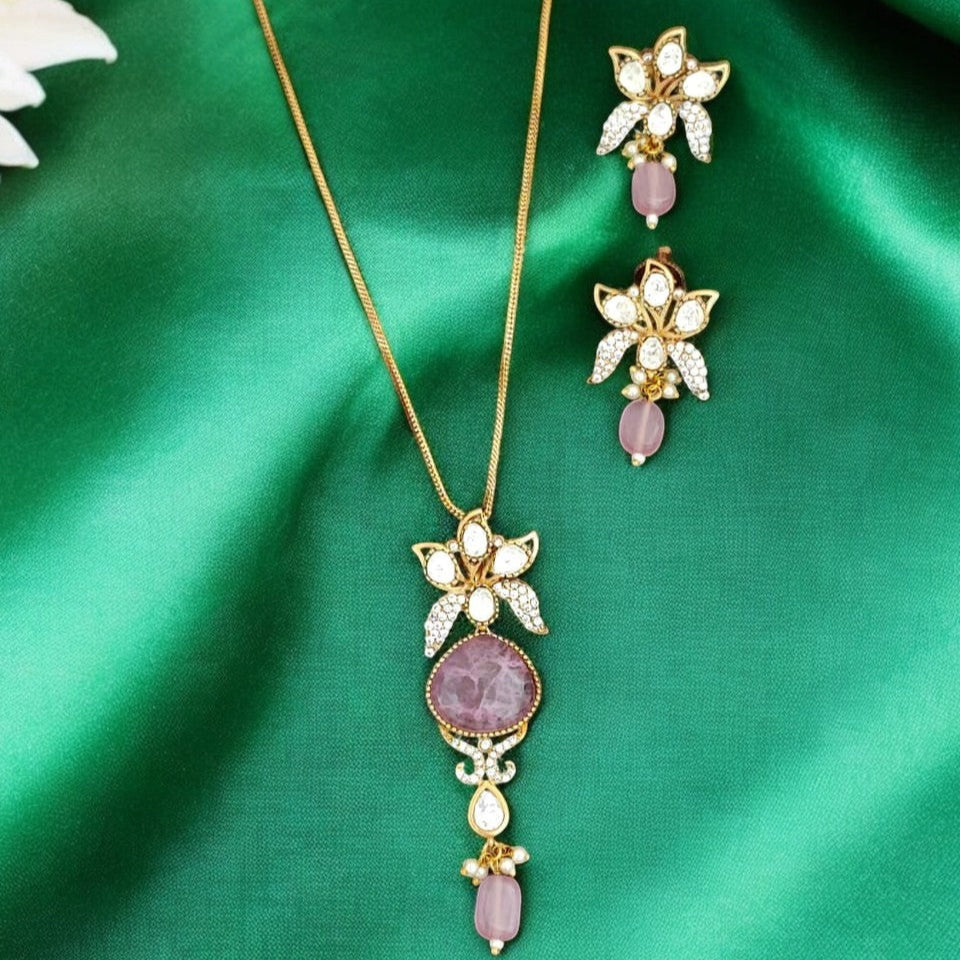 Dream Orchid Glow Pendant Set