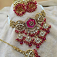 Royal Pink Kundan Jewellery Set