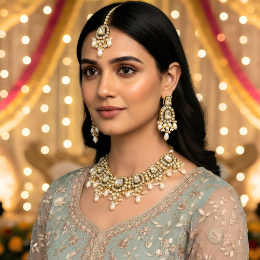 Royal Heritage Kundan Jewellery Set